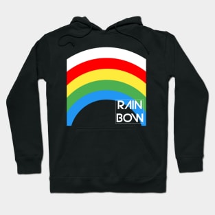 Rainbow Illustration Hoodie